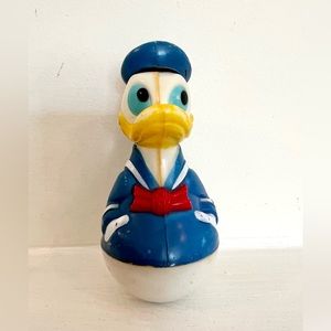 Disney Donald Duck Rolly Poly vintage Toy
